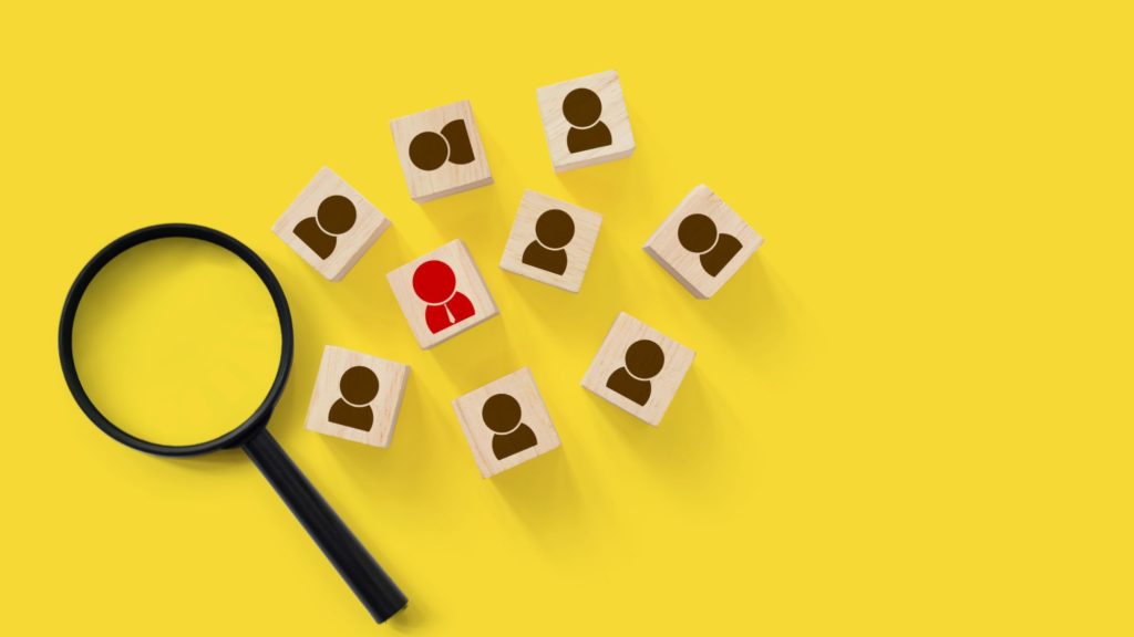 Human Resources departments search for the right person to fit role in the company.